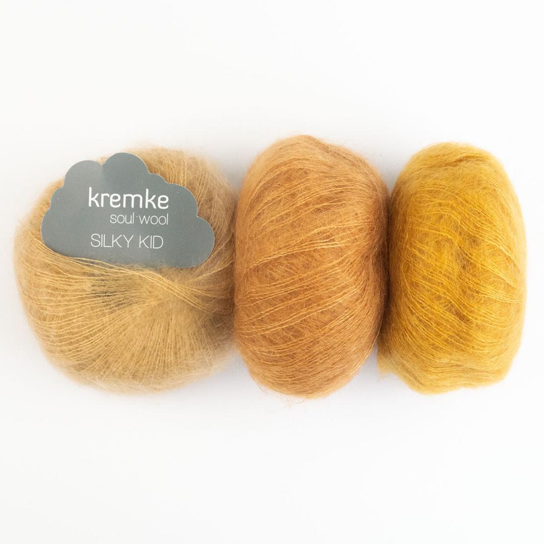 Kremke Silky Kid 19 mezgimo siūlai