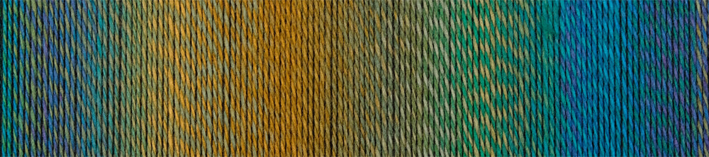 Schoppel Wolle Zauberball Crazy (2404) "Gilus vanduo" mezgimo siūlai