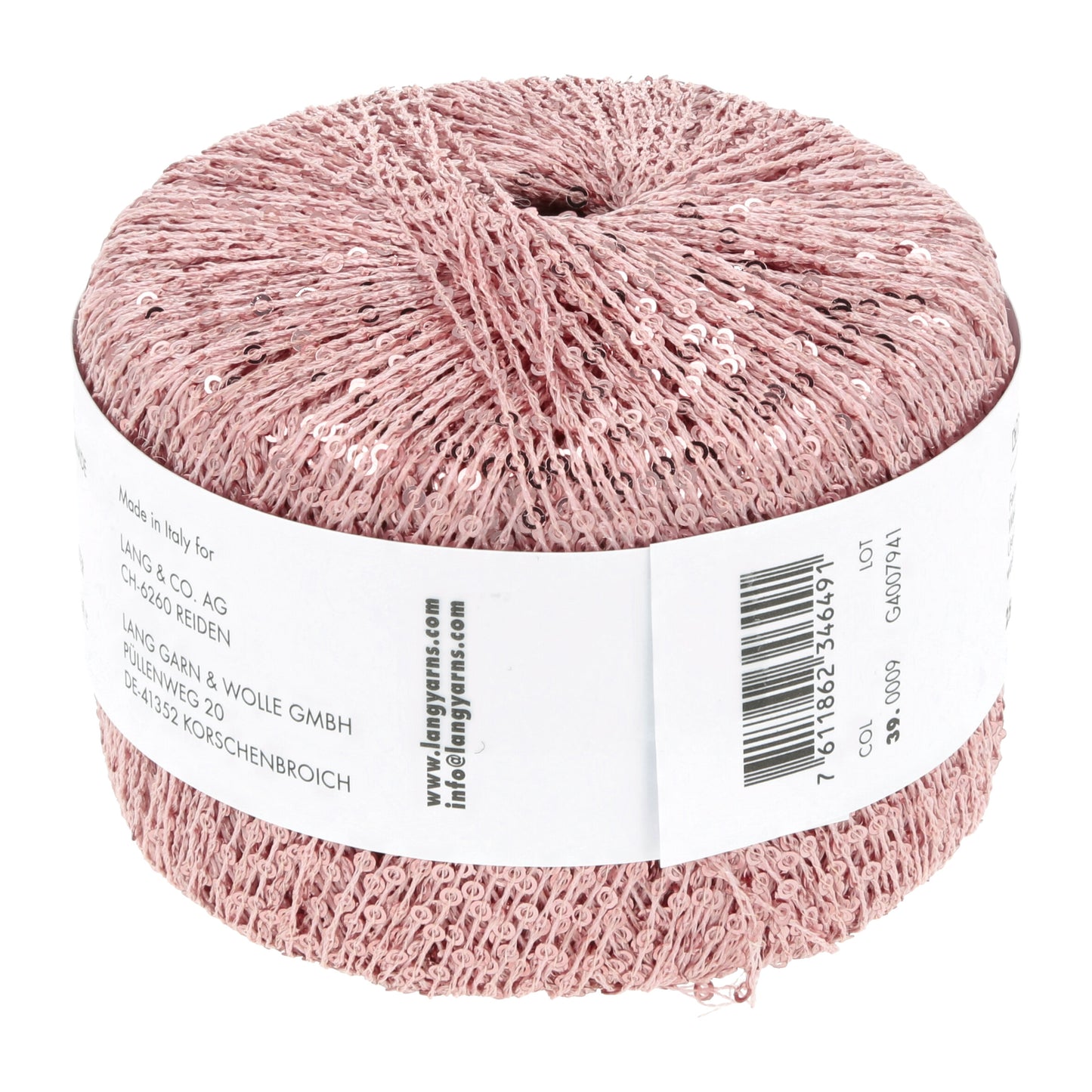 Lang Yarns Paillettes (9) mezgimo siūlai