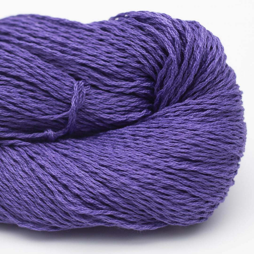 BC Garn Luxor (48) violetinės spalvos medvilniniai siūlai