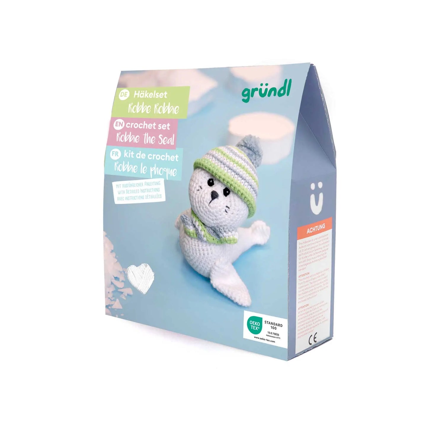 Gruendl kūrybinis nėrimo rinkinys - ruoniukas