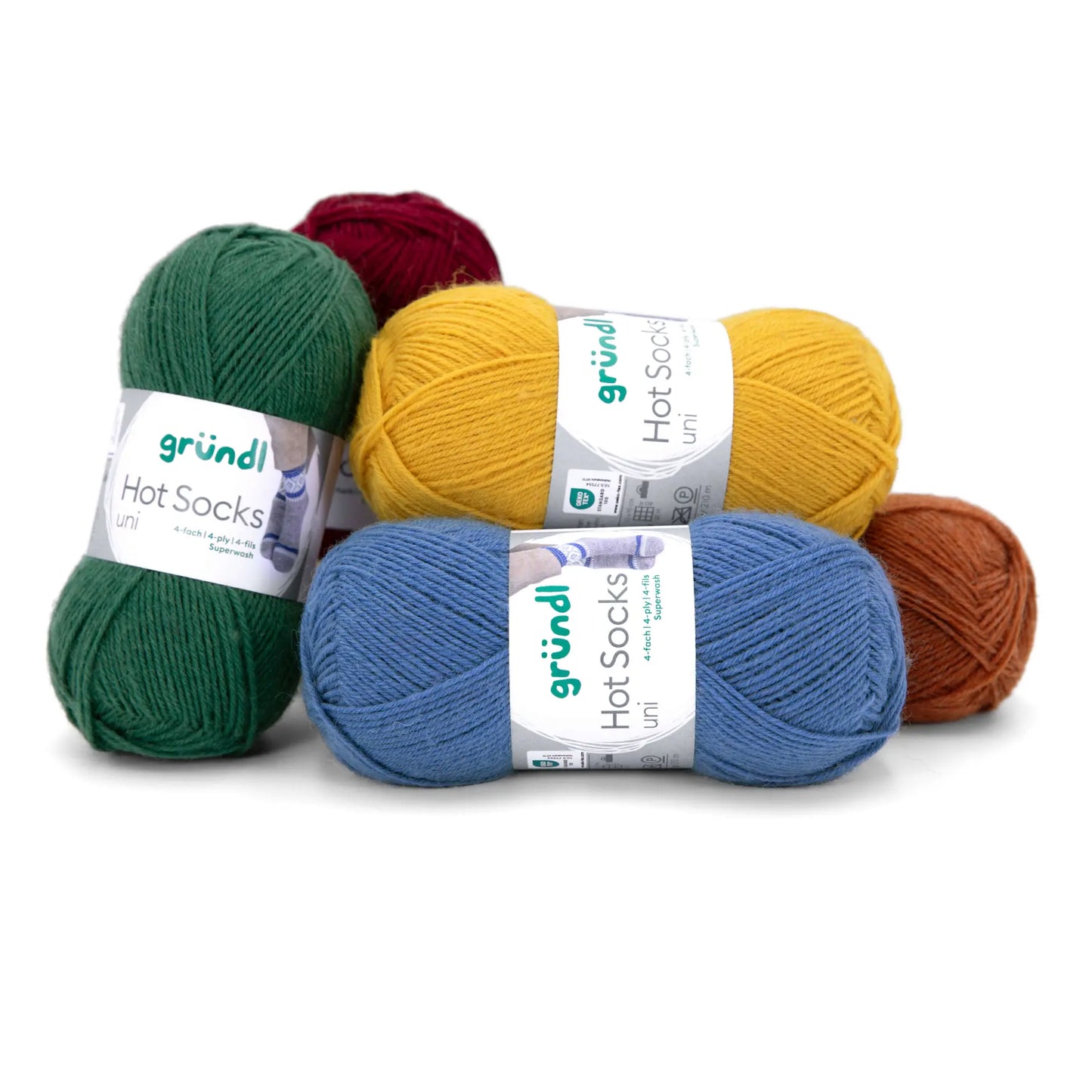Gruendl Hot Socks Uni (69) mezgimo siūlai