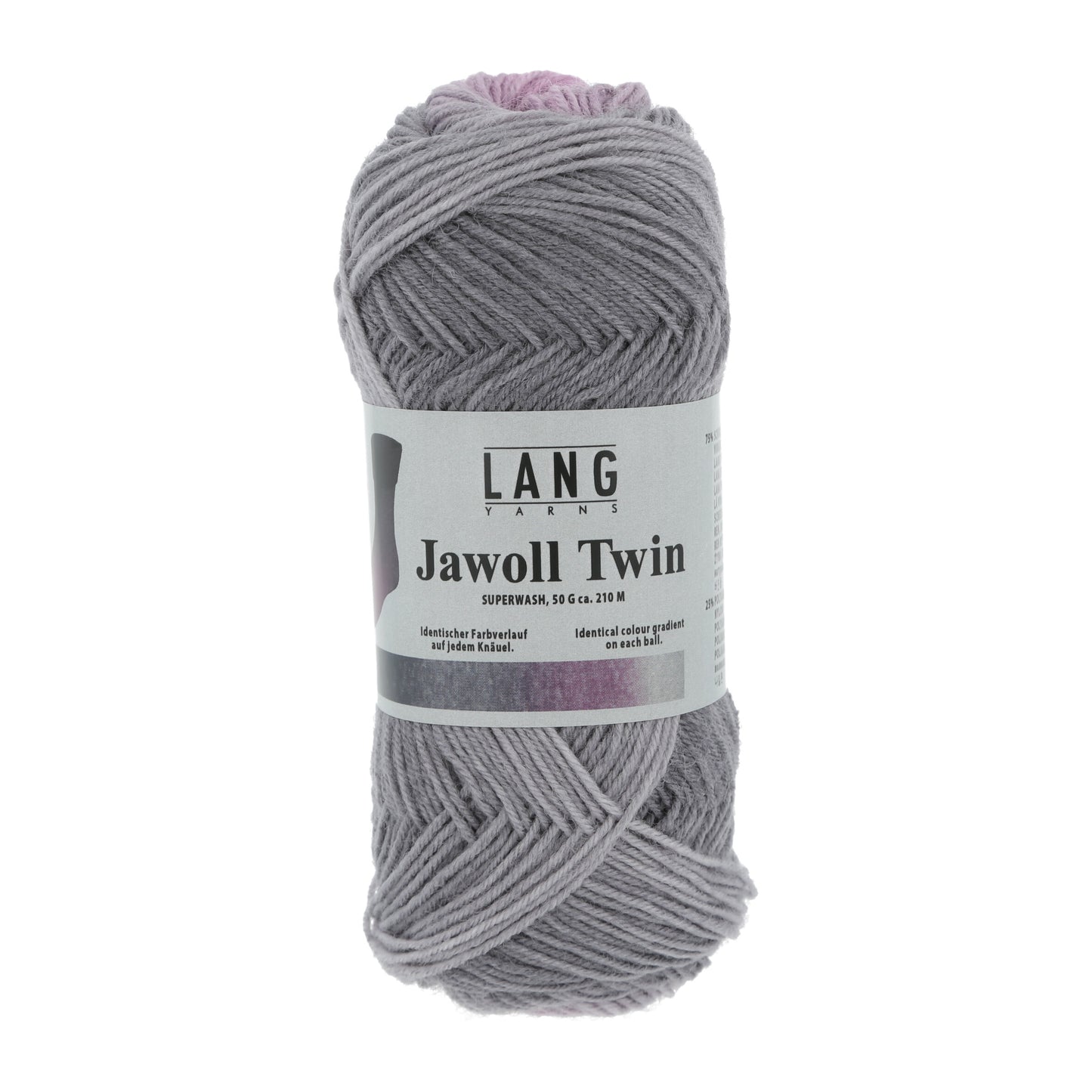 Lang Yarns Jawoll Twin (509) mezgimo siūlai