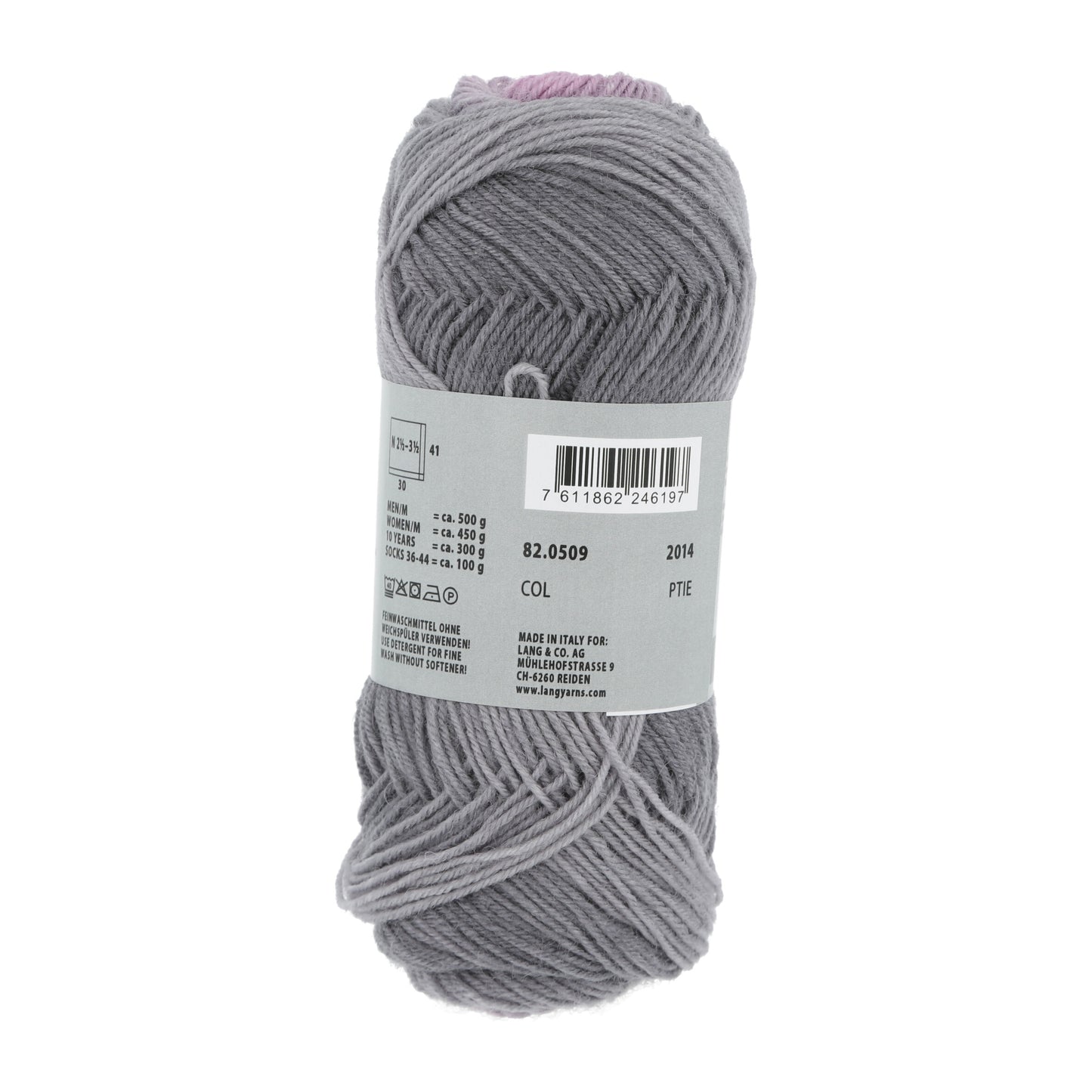 Lang Yarns Jawoll Twin (509) mezgimo siūlai