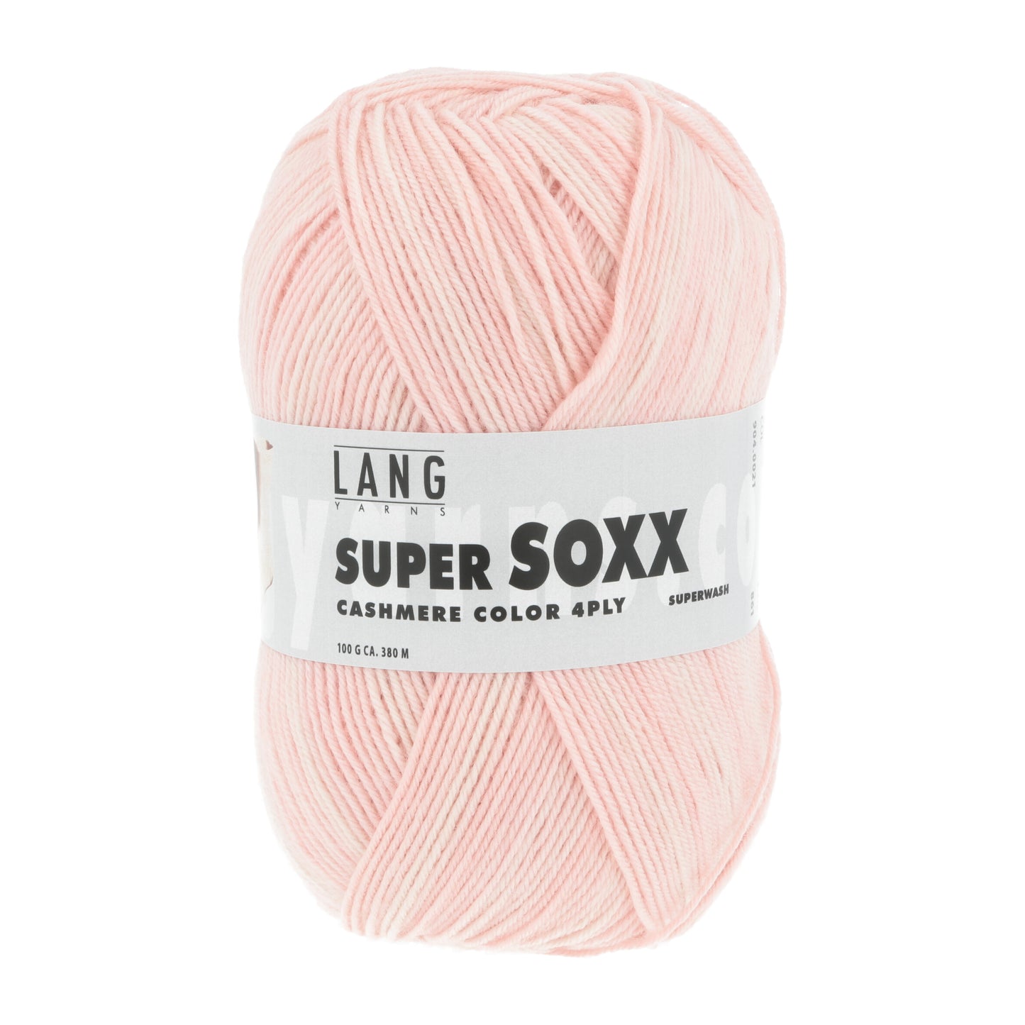 Lang Yarns Super Soxx Cashmere Color mezgimo siūlai