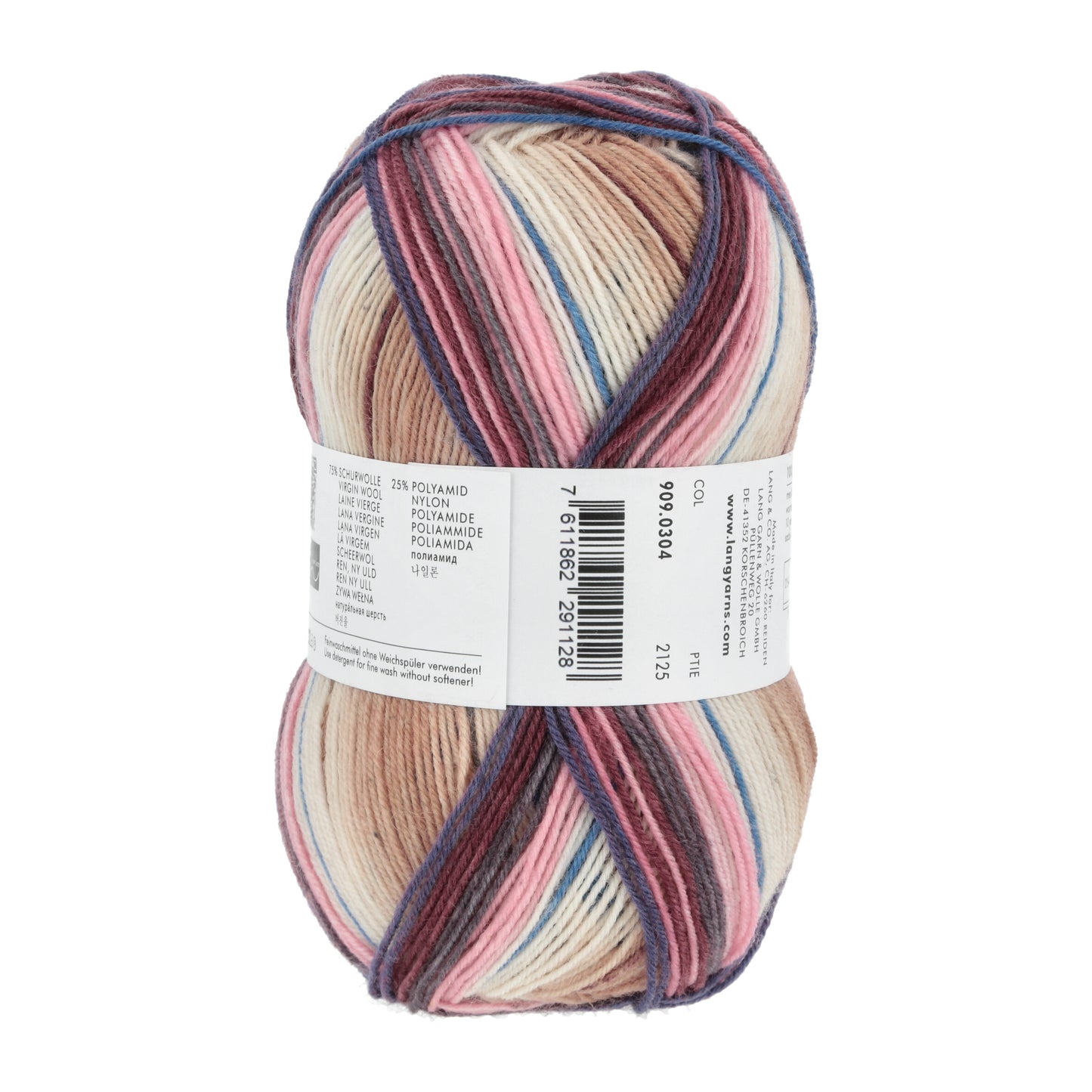 Lang Yarns Twin Soxx 4PLY (304) mezgimo siūlai