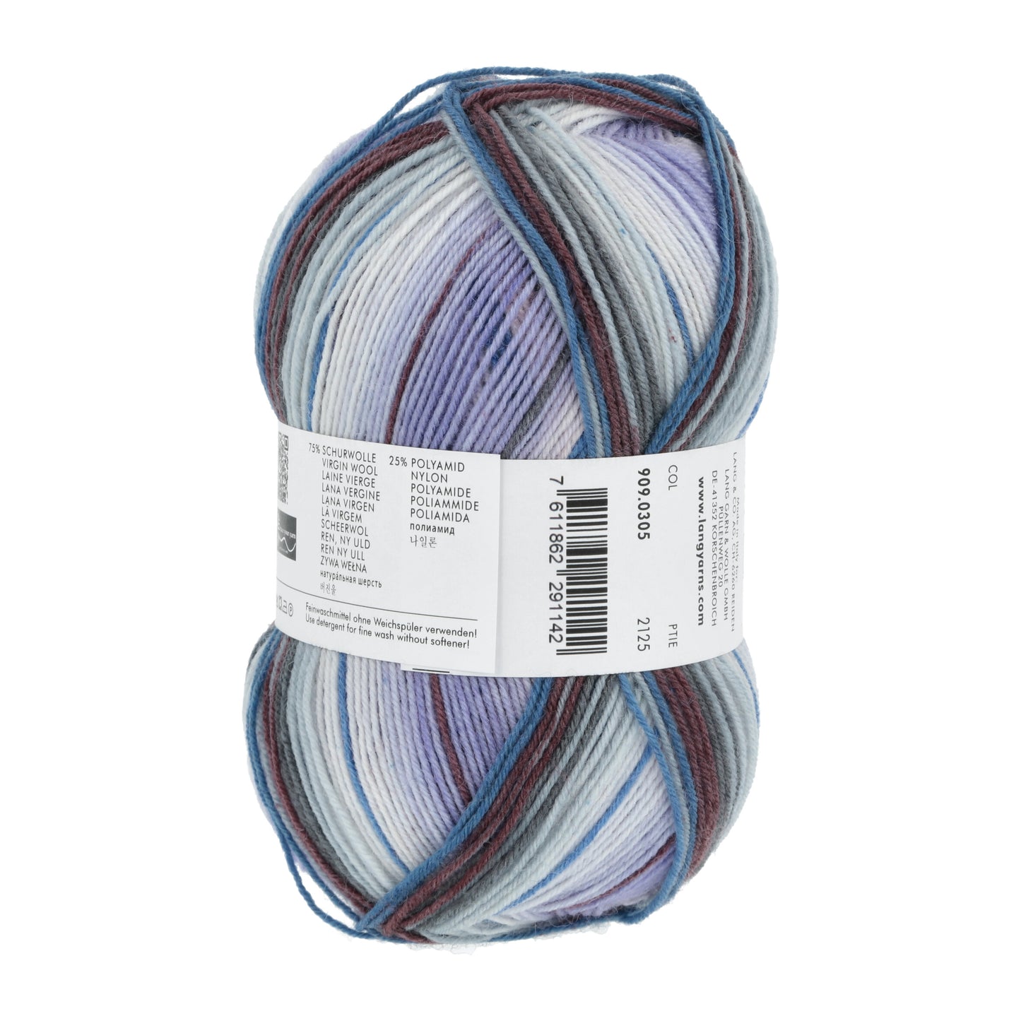 Lang Yarns Twin Soxx 4PLY (305) mezgimo siūlai