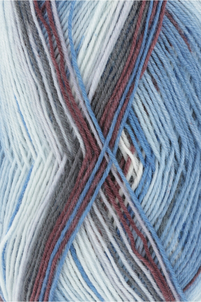Lang Yarns Twin Soxx 4PLY Waterfall (307) mezgimo siūlai
