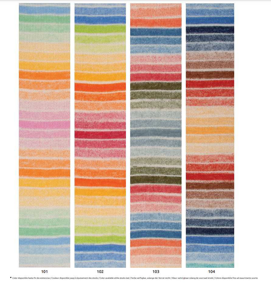 Katia Fair Cotton Infinity (100) mezgimo siūlai