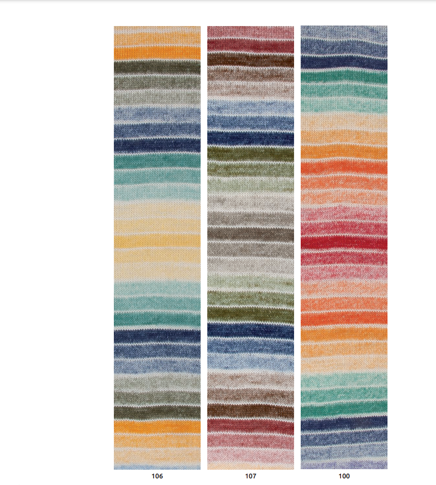 Katia Fair Cotton Infinity (100) mezgimo siūlai