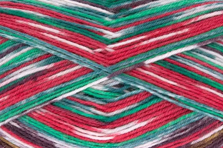 Gruendl Hot Socks kalėdiniai (6343) mezgimo siūlai