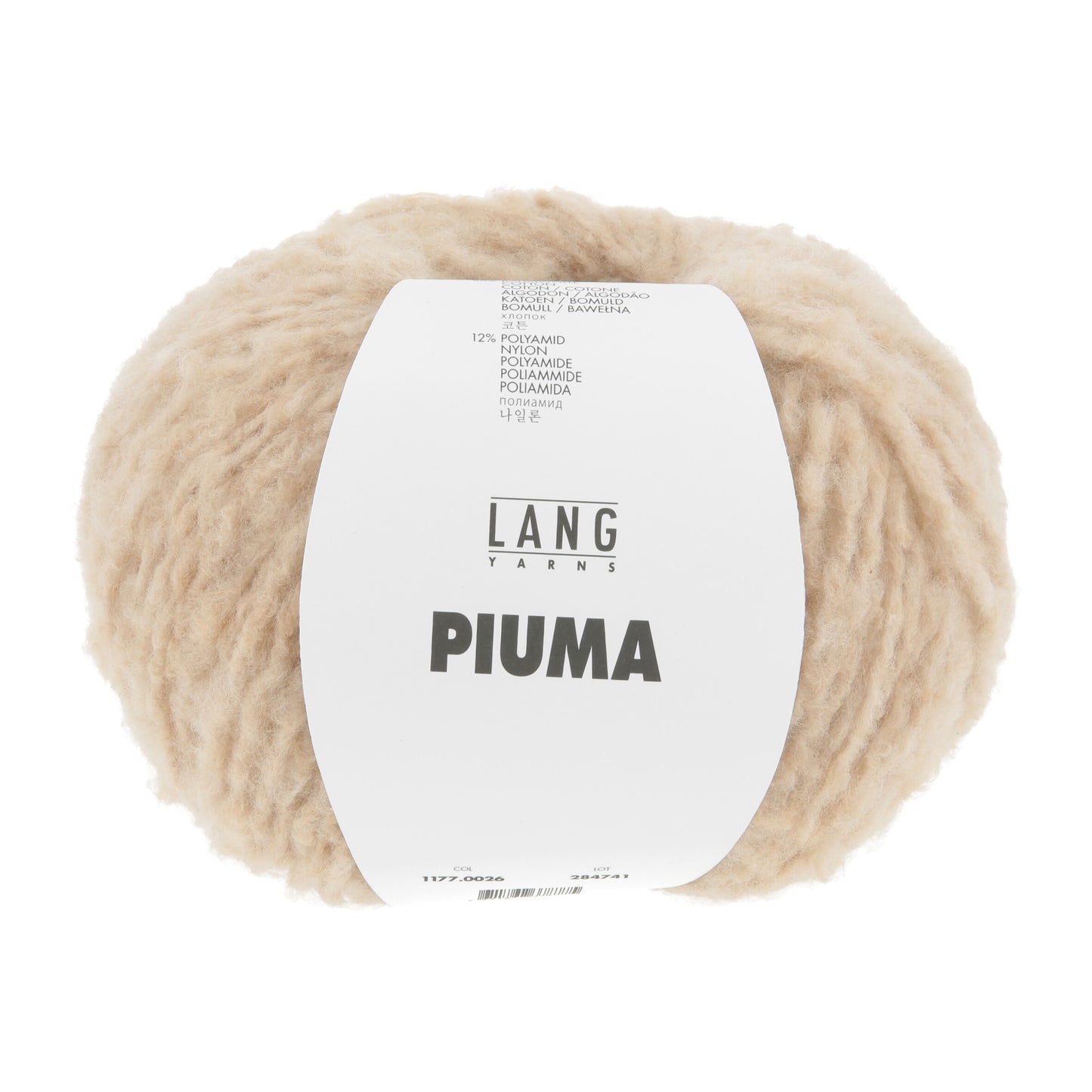 Lang Yarns Piuma (26) mezgimo siūlai