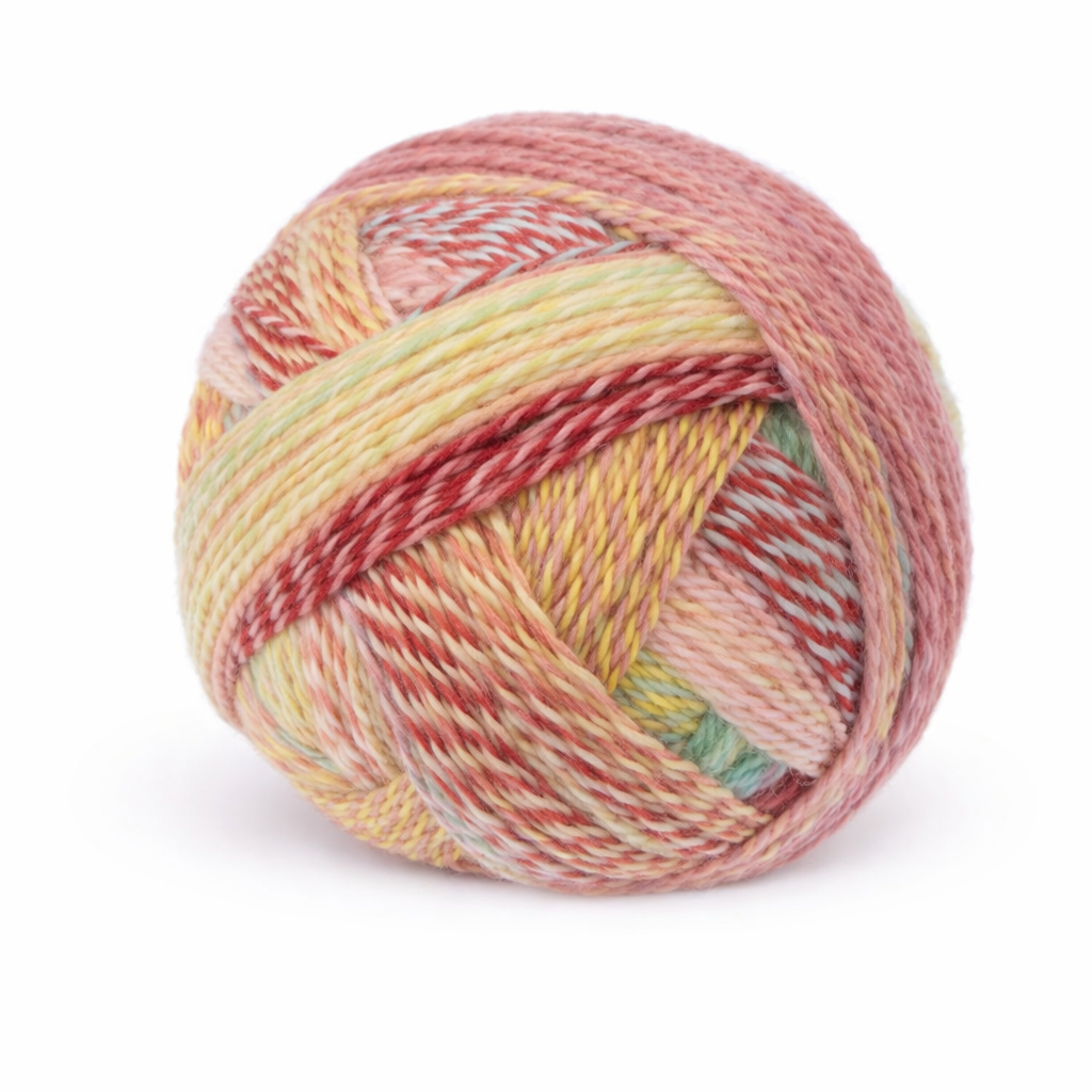 Schoppel Wolle Zauberball Crazy (2545) "Ankstyvas ruduo" mezgimo siūlai