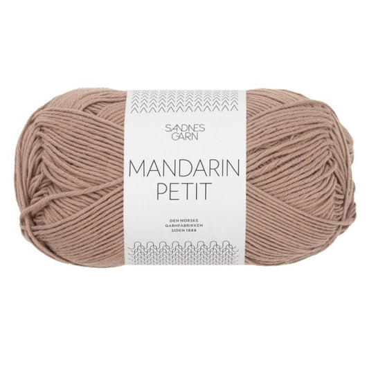 Sadnes Garn Mandarin (Kapučino spalvos) mezgimo siūlai