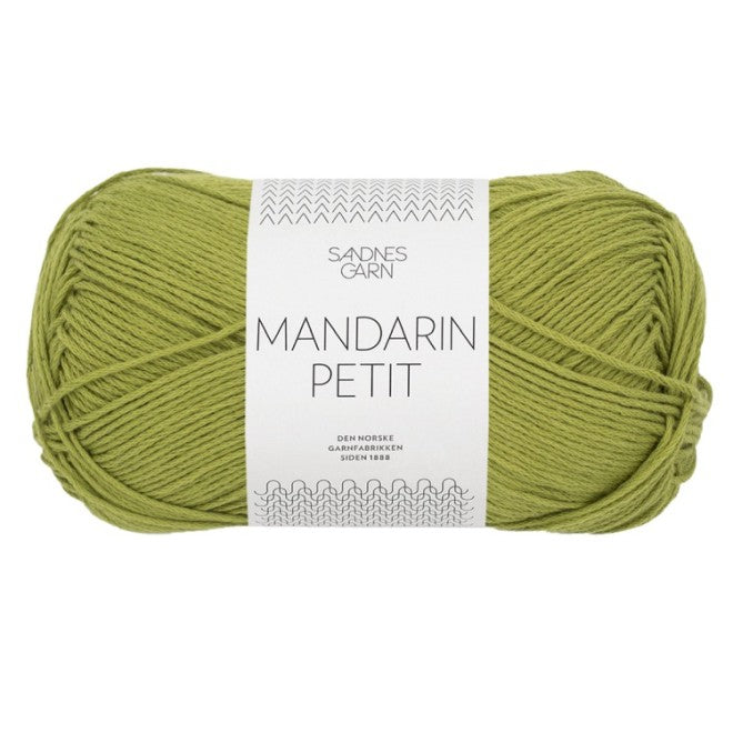 Sadnes Garn Mandarin (Matcha žalumos) mezgimo siūlai