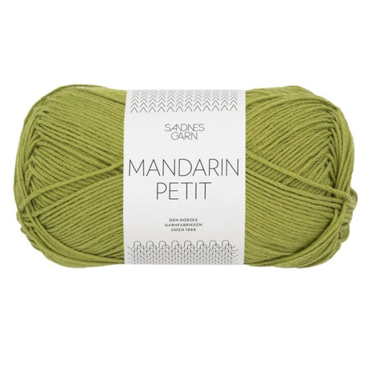 Sadnes Garn Mandarin (Matcha žalumos) mezgimo siūlai