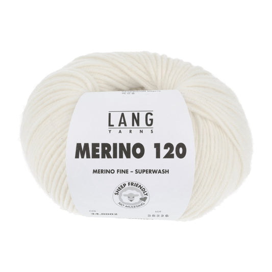 Lang Yarns Merino 120 (2) mezgimo siūlai
