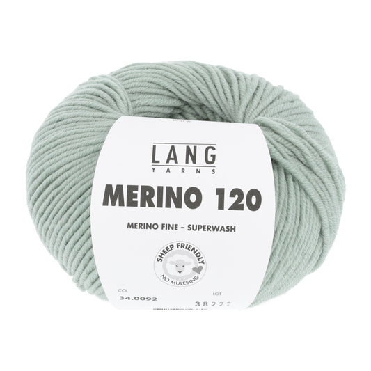 Lang Yarns Merino 120 (92) mezgimo siūlai