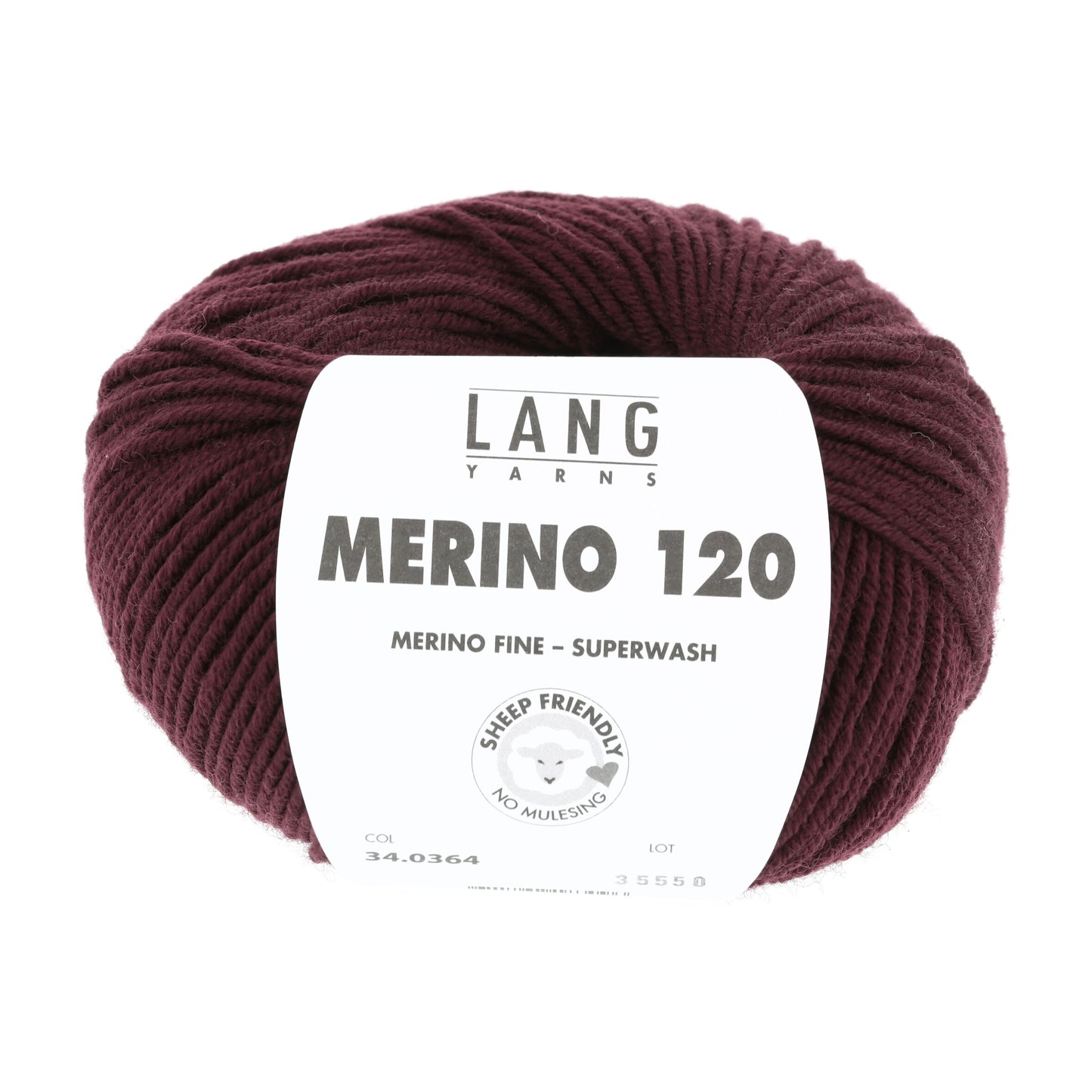 Lang Yarns Merino 120 (364) mezgimo siūlai