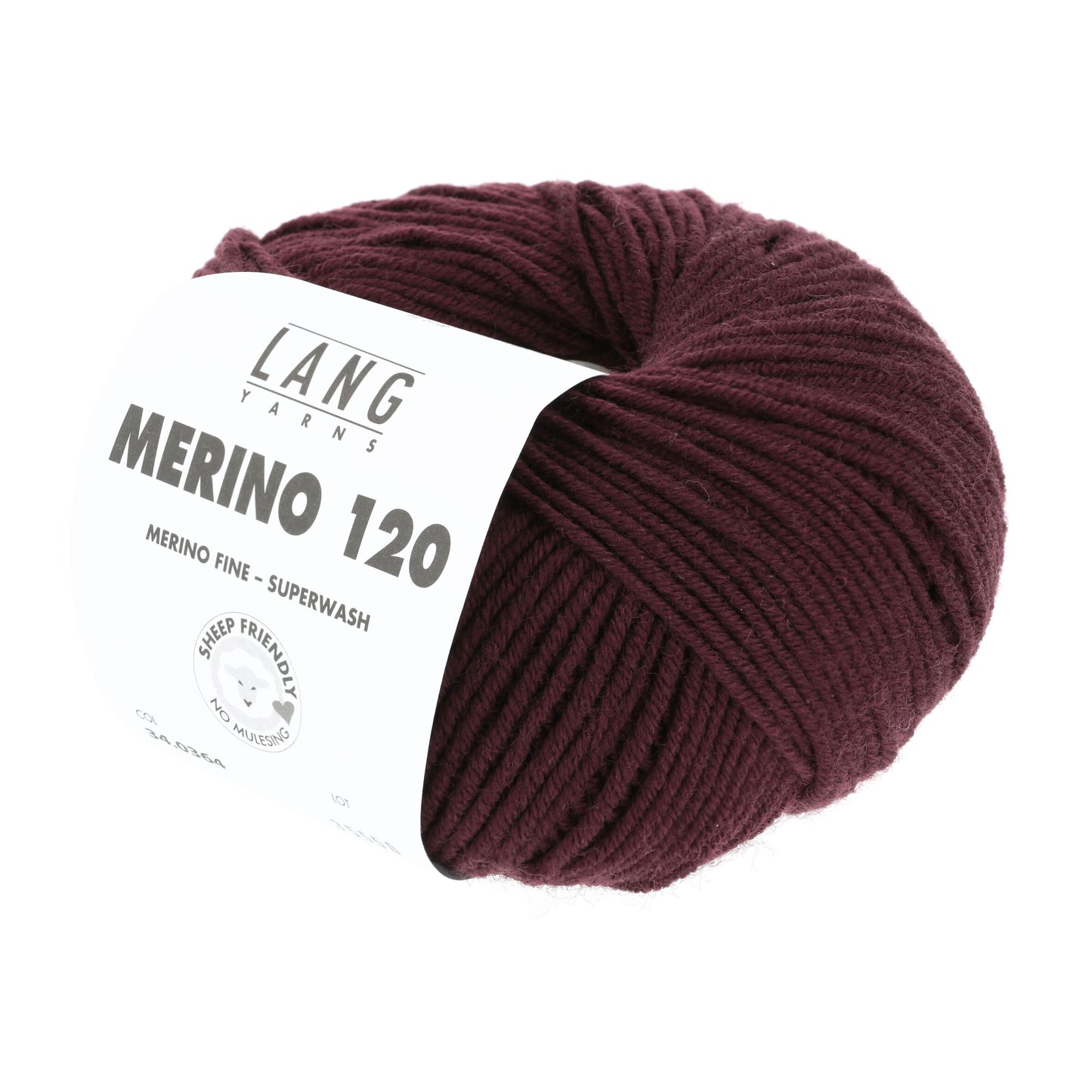 Lang Yarns Merino 120 (364) mezgimo siūlai