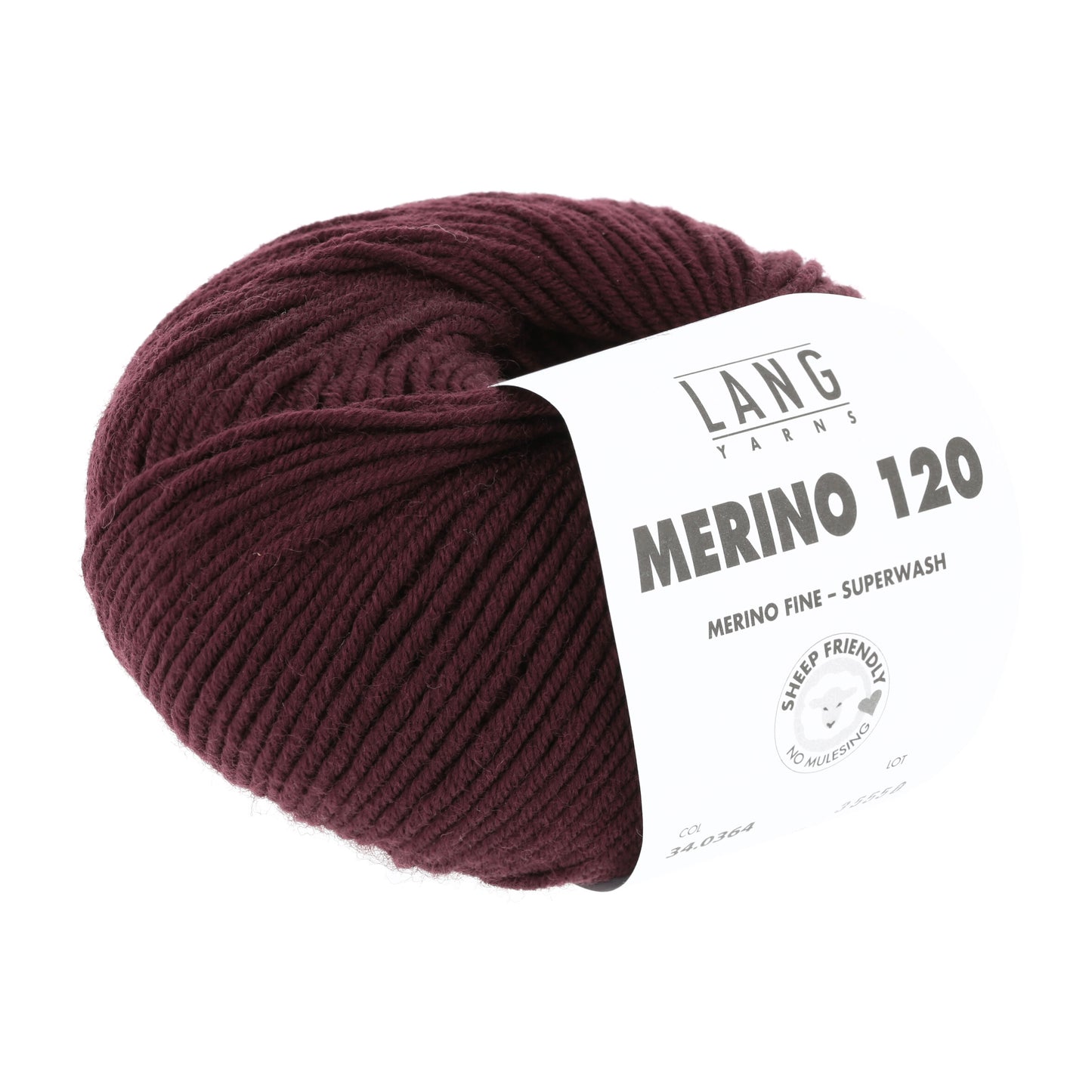 Lang Yarns Merino 120 (364) mezgimo siūlai
