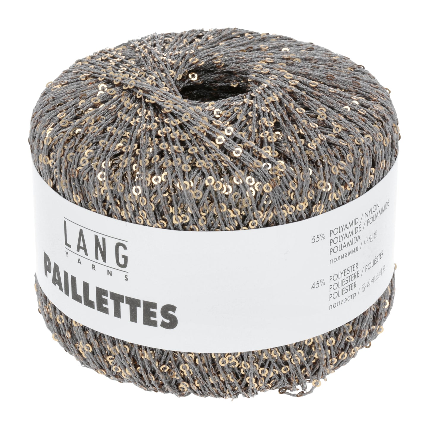 Lang Yarns Paillettes (3) mezgimo siūlai