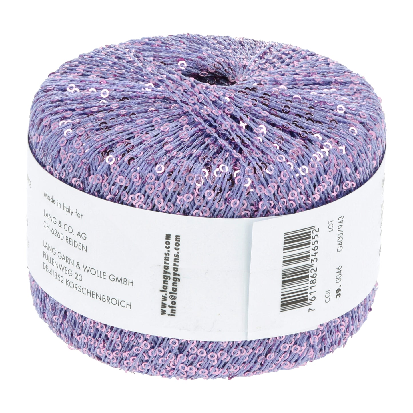 Lang Yarns Paillettes (46) mezgimo siūlai