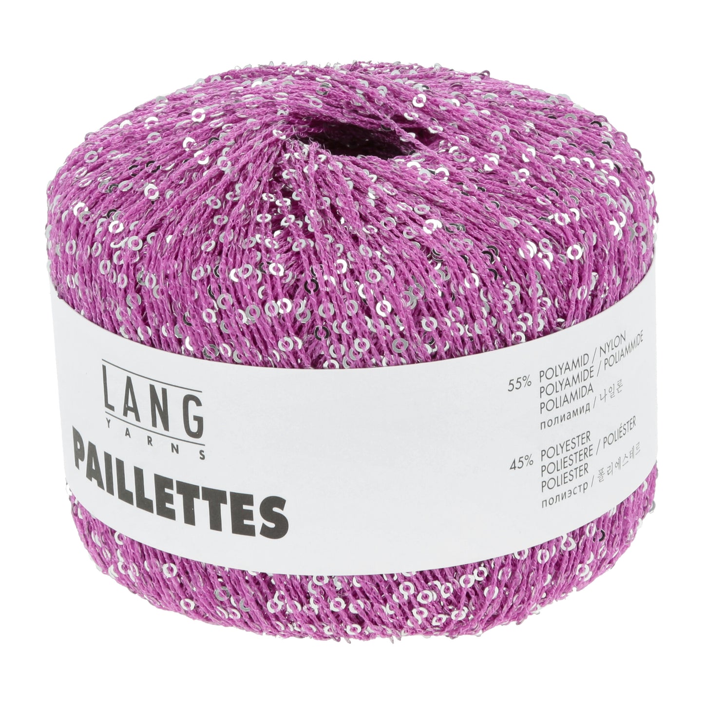 Lang Yarns Paillettes (85) mezgimo siūlai