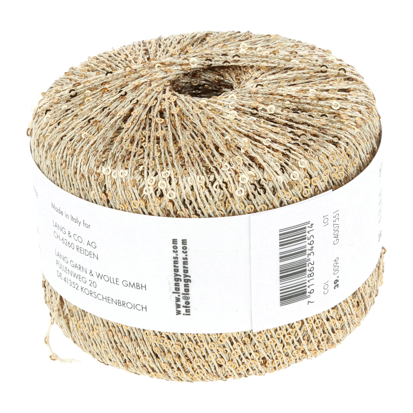 Lang Yarns Paillettes (96) mezgimo siūlai
