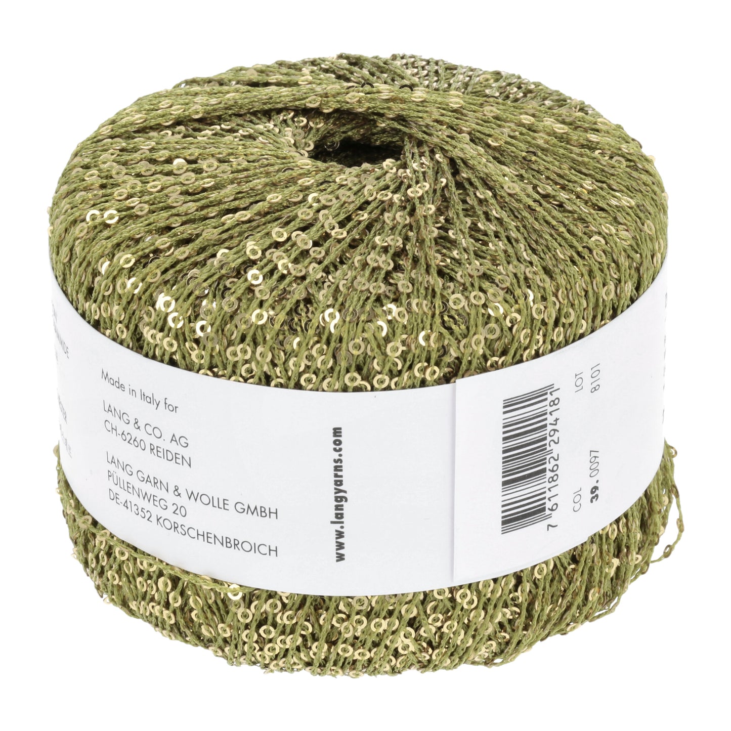 Lang Yarns Paillettes (97) mezgimo siūlai
