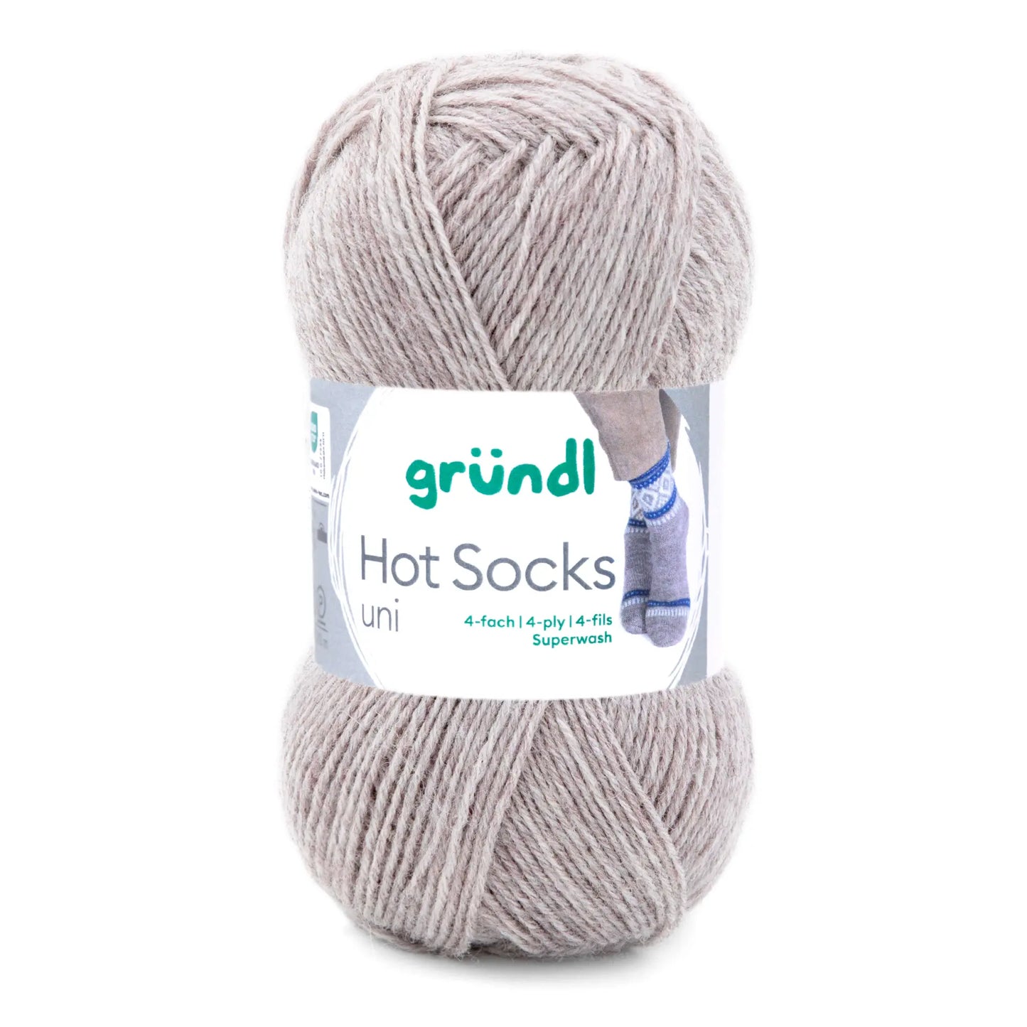 Gruendl Hot Socks Uni (25) mezgimo siūlai