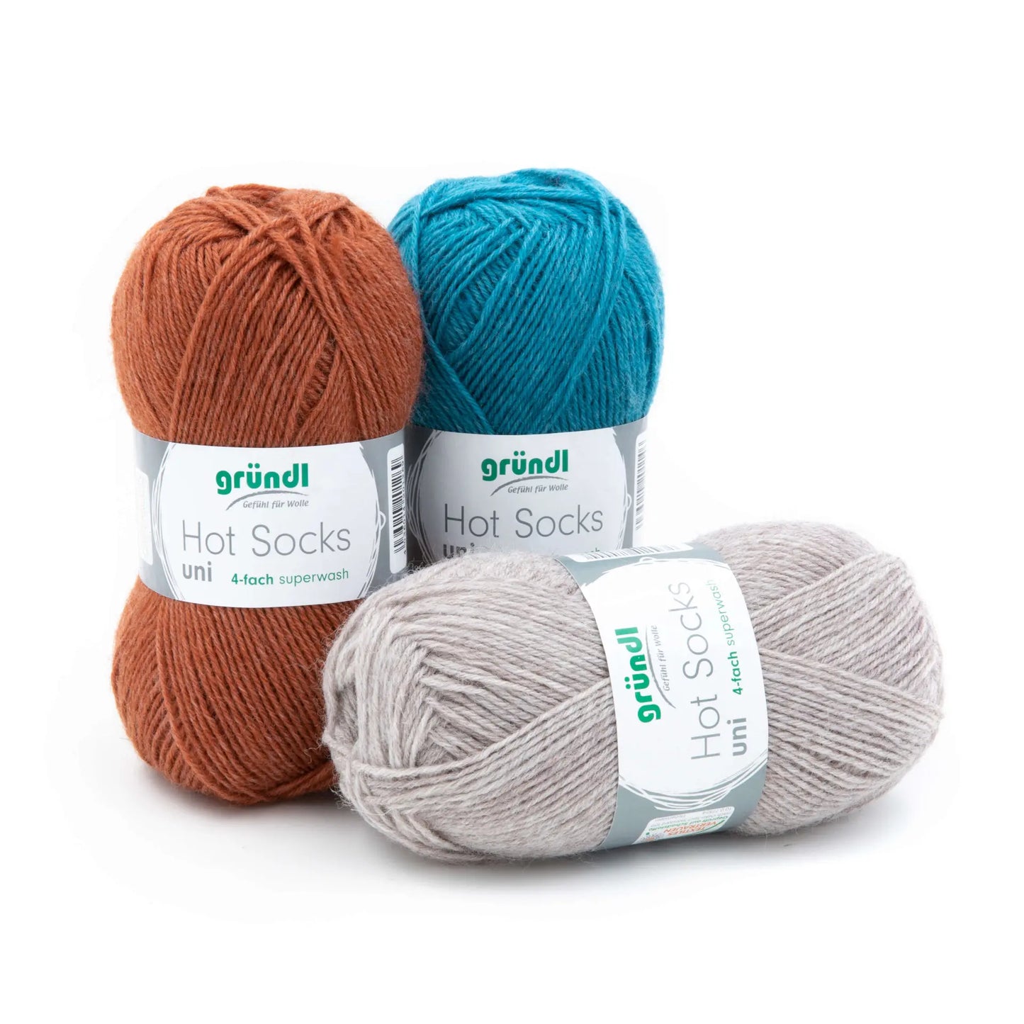Gruendl Hot Socks Uni (25) mezgimo siūlai