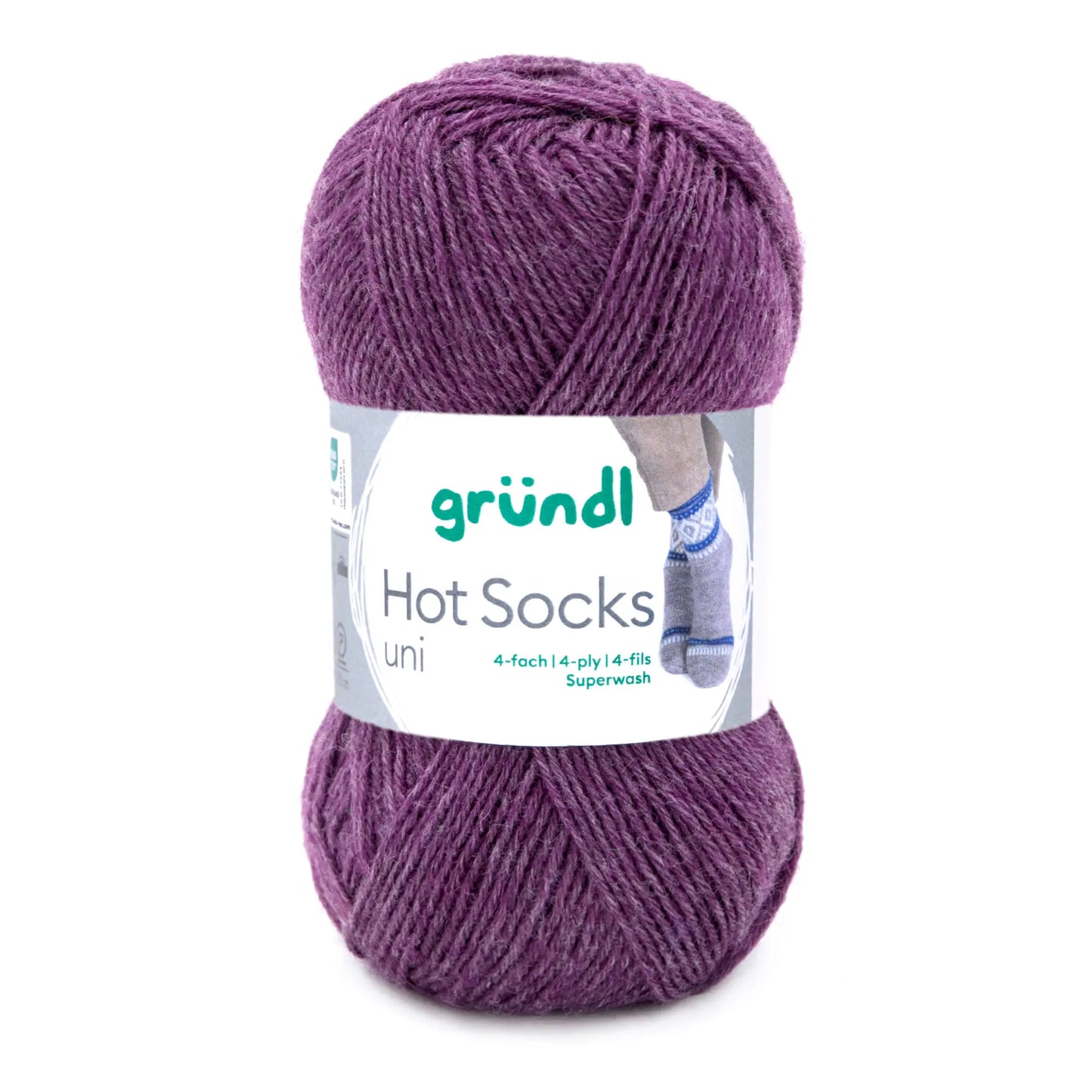 Gruendl Hot Socks Uni (60) mezgimo siūlai