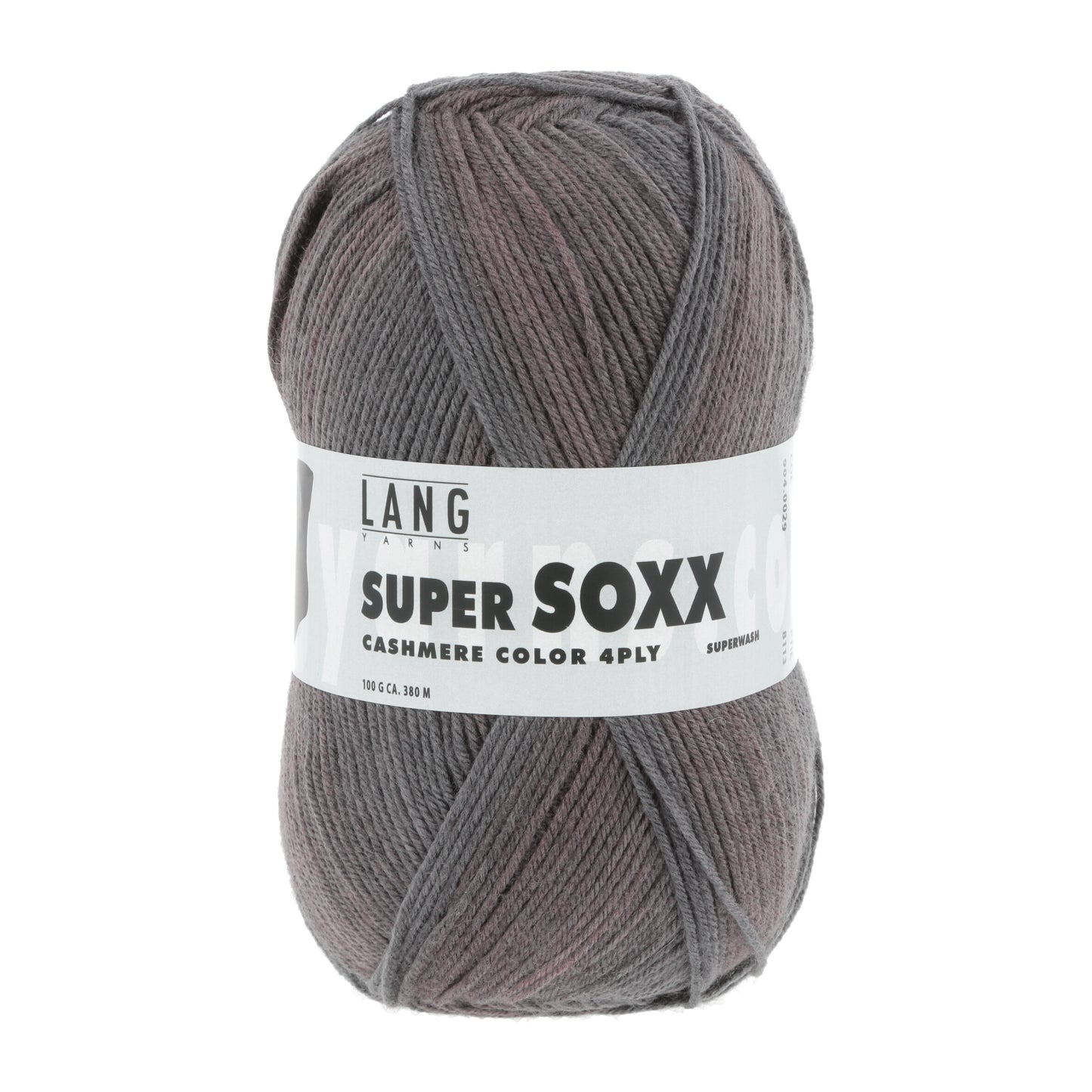 Lang Yarns Super Soxx Cashmere Color mezgimo siūlai