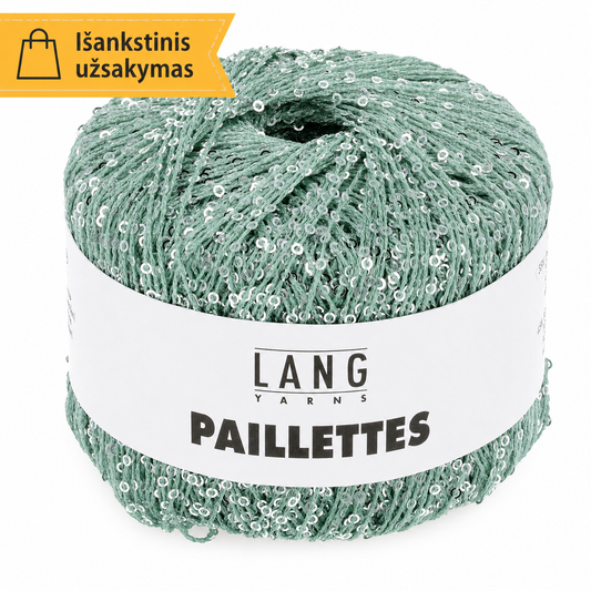 Lang Yarns Paillettes (72) mezgimo siūlai