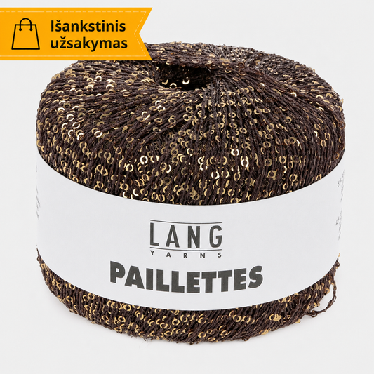 Lang Yarns Paillettes (68) mezgimo siūlai