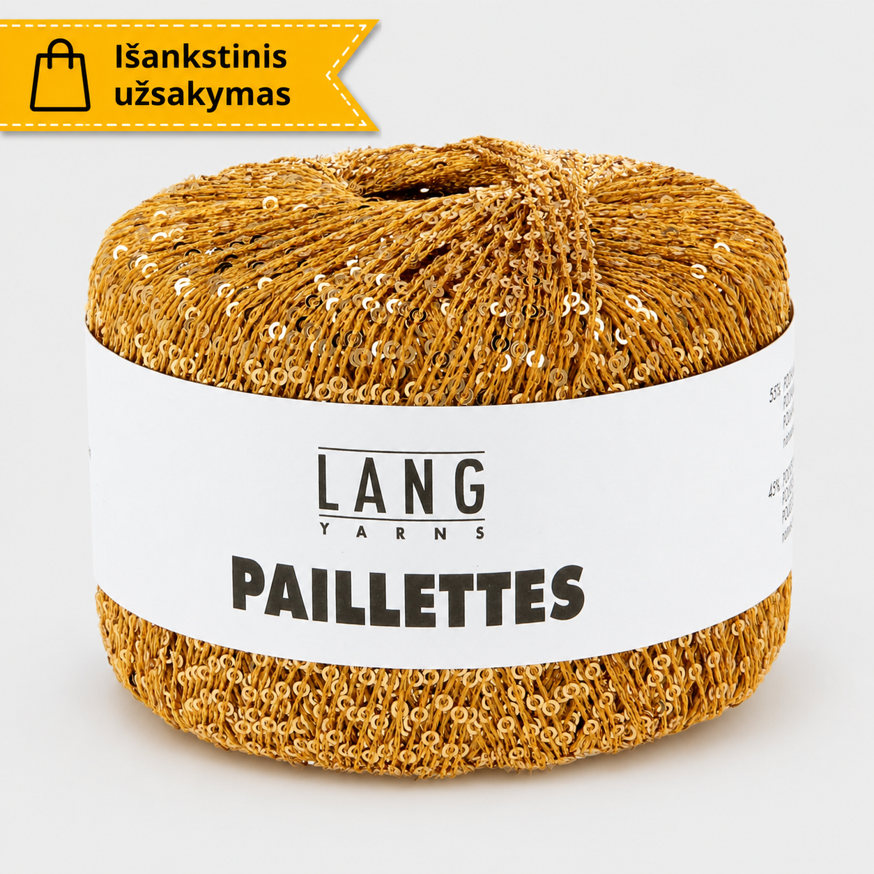 Lang Yarns Paillettes (49) mezgimo siūlai