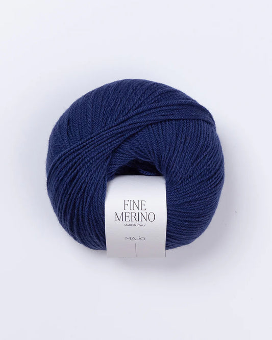 Majo Fine Merino (506) "Džinso" mezgimo siūlai