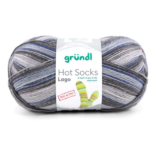 Gruendl Hot Socks Lago 4-ply (6) mezgimo siūlai