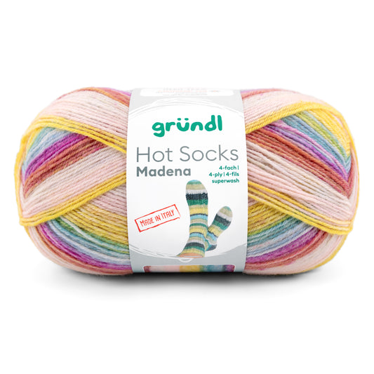 Gruendl Hot Socks Madena 4-ply (1) mezgimo siūlai