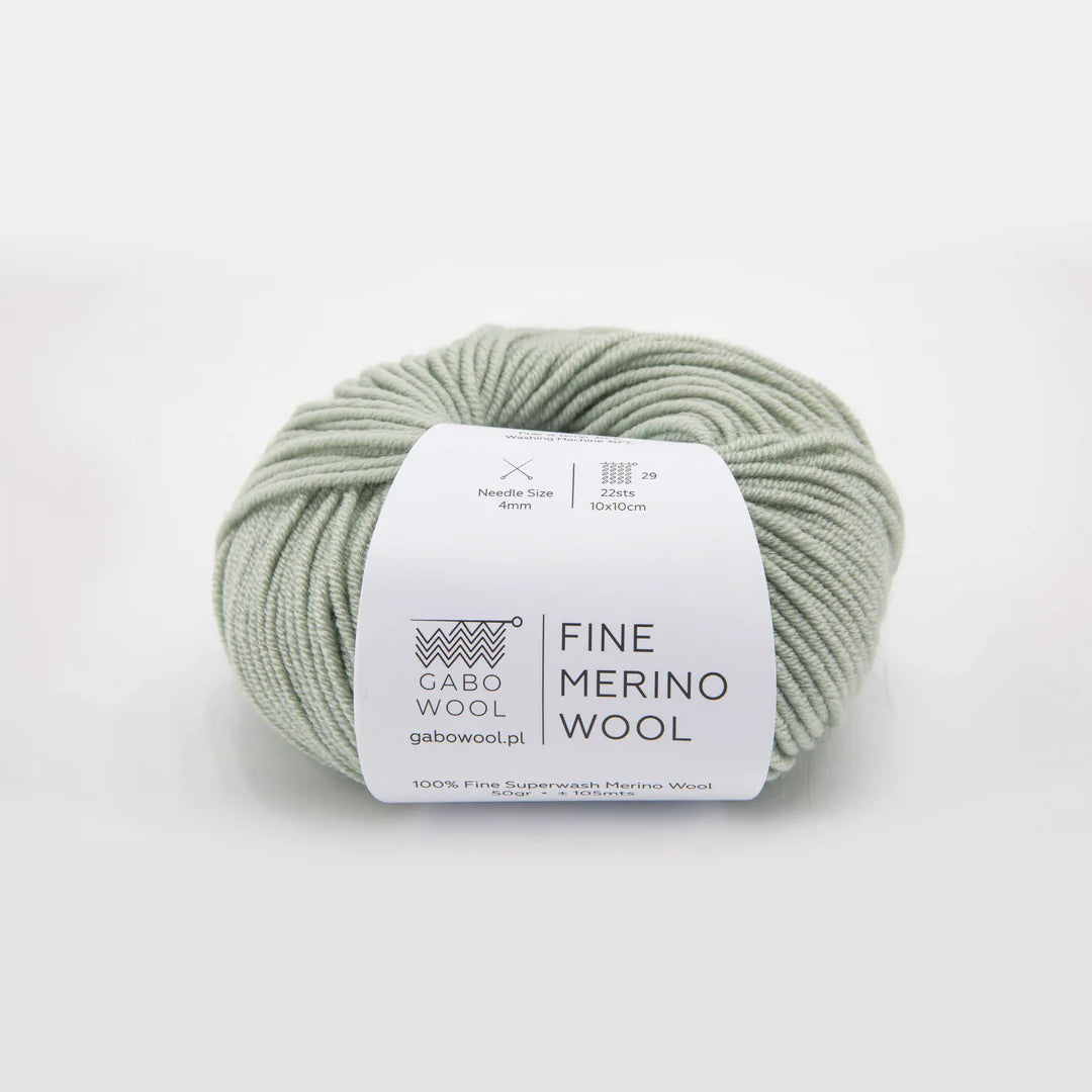 Gabo Wool Fine Merino (8562) mezgimo siūlai